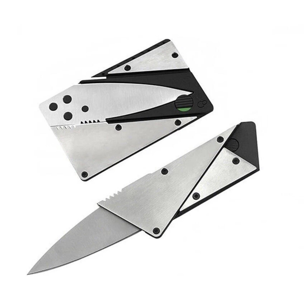 Stainless Steel Blade Credit Card Knife Super Sharp, Folding Knife