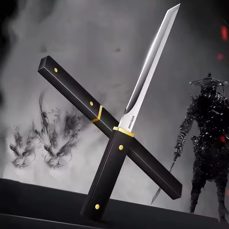 Tanto Knife Fixed Blade Pocket Hunting Survival Camp Tactical Stainless Steel