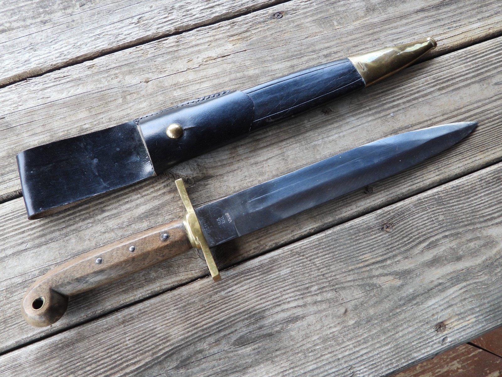 Model 1849 Rifleman’s Knife By Ames Mfg. Co. Older India Reproduction