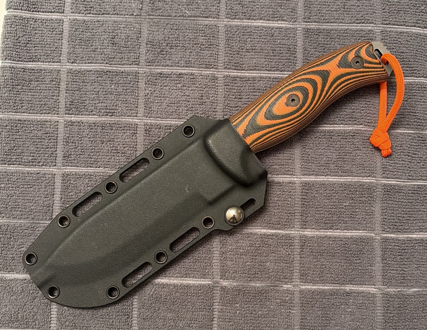 Architect Field Buddy 5.5″ TKC Fixed Blade Looks Unused Made By TOPS