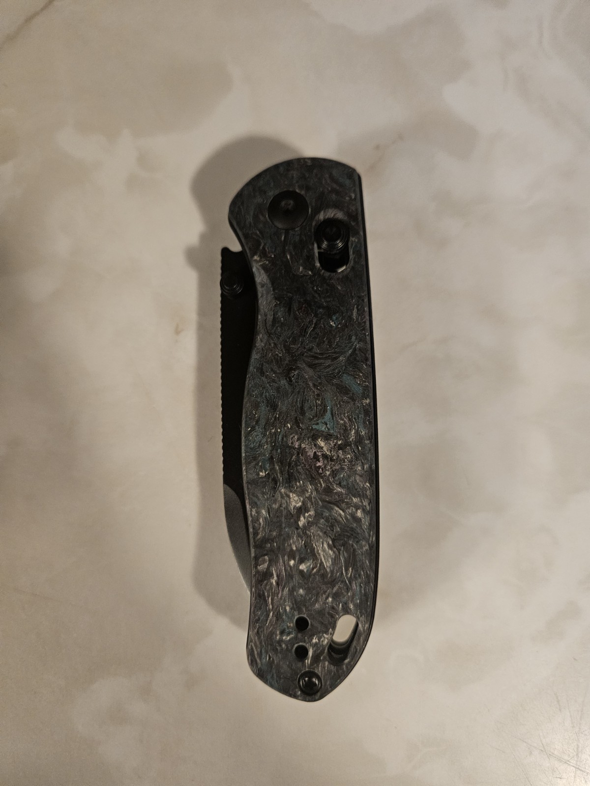 Kizer Drop Bear Medusa Dark Matter Fat Carbon Knife S35VN – NEW