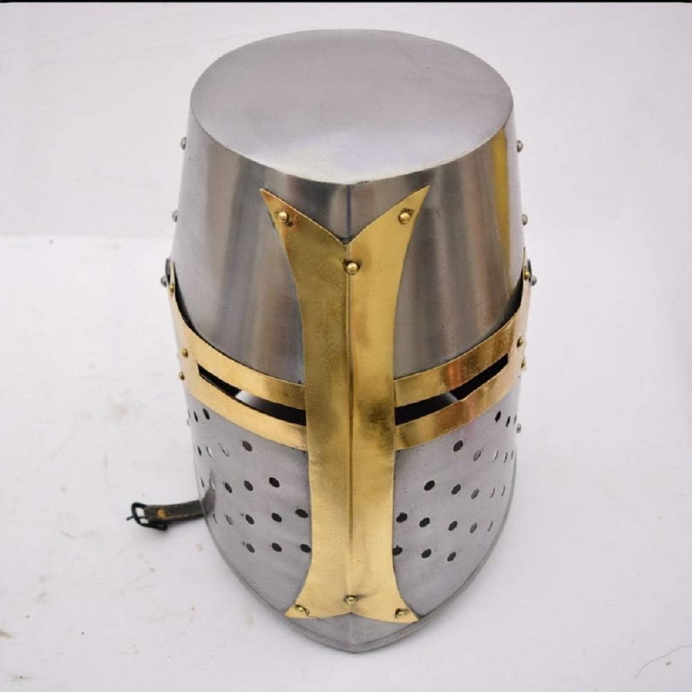 Medieval Templar Crusader Knight Armor Helmet | Greek Roman Spartan Armour