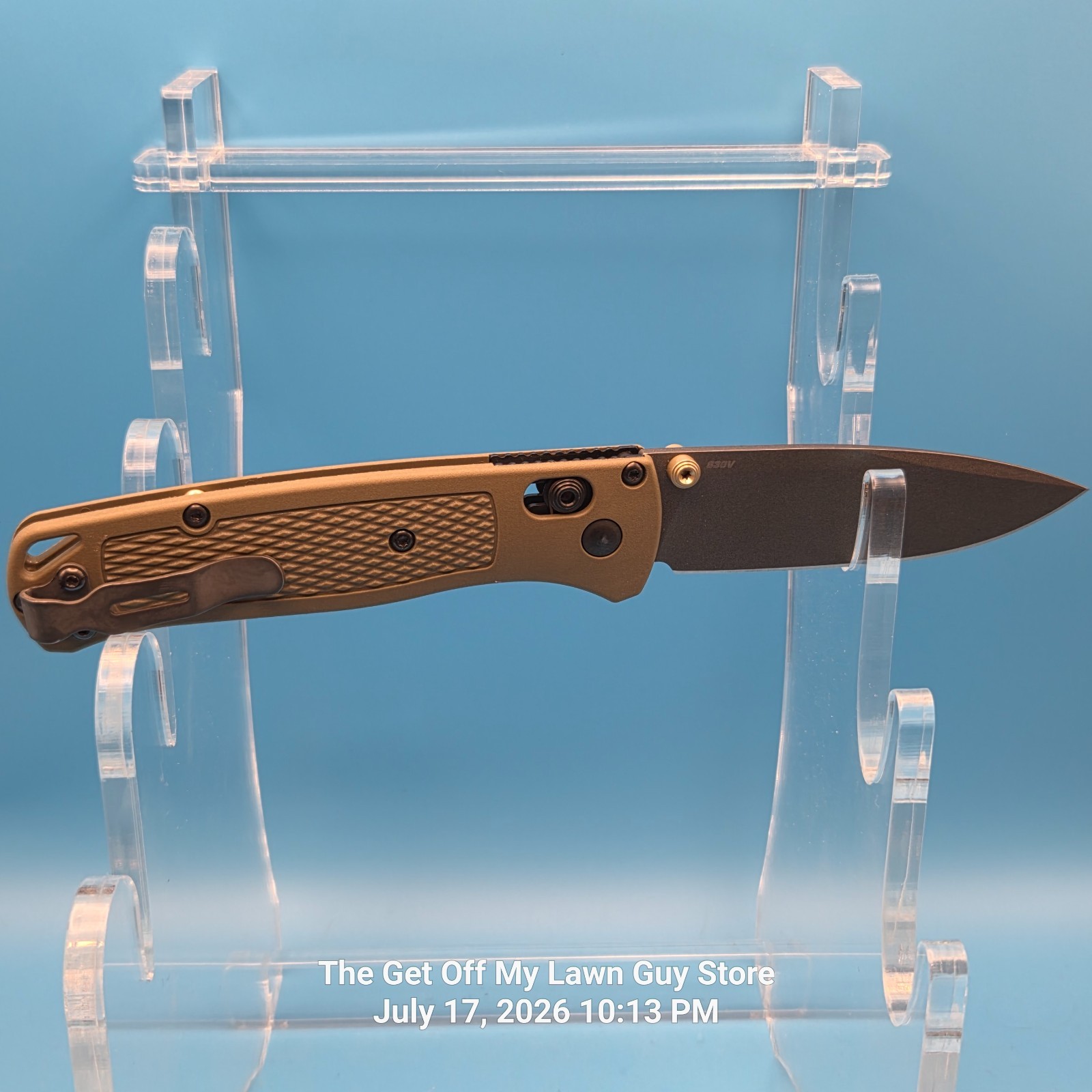 Benchmade 535 GRY-1 Bugout S30V Gray Matte Finish Folding Pocket Knife AXIS Lock