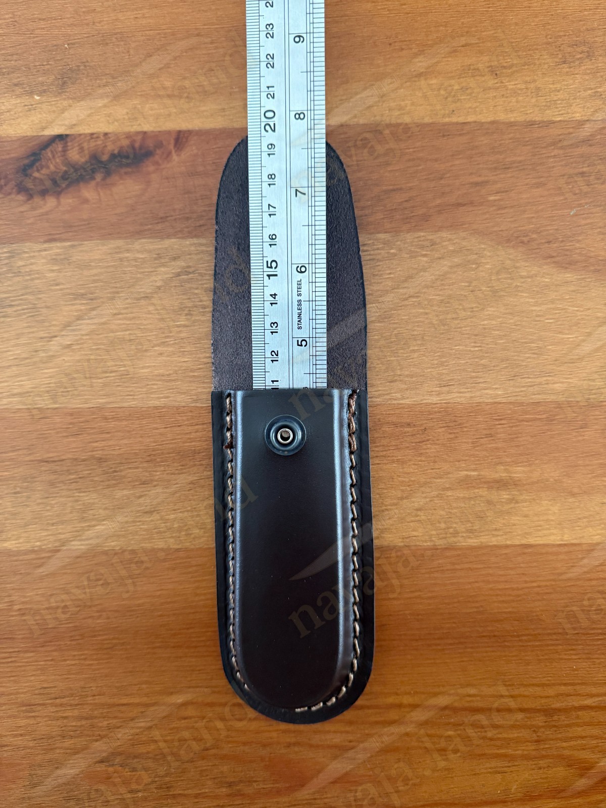 Joker Medium Brown Leather Sheath – 5.5″ x 1.57″ (140 mm x 40 mm)