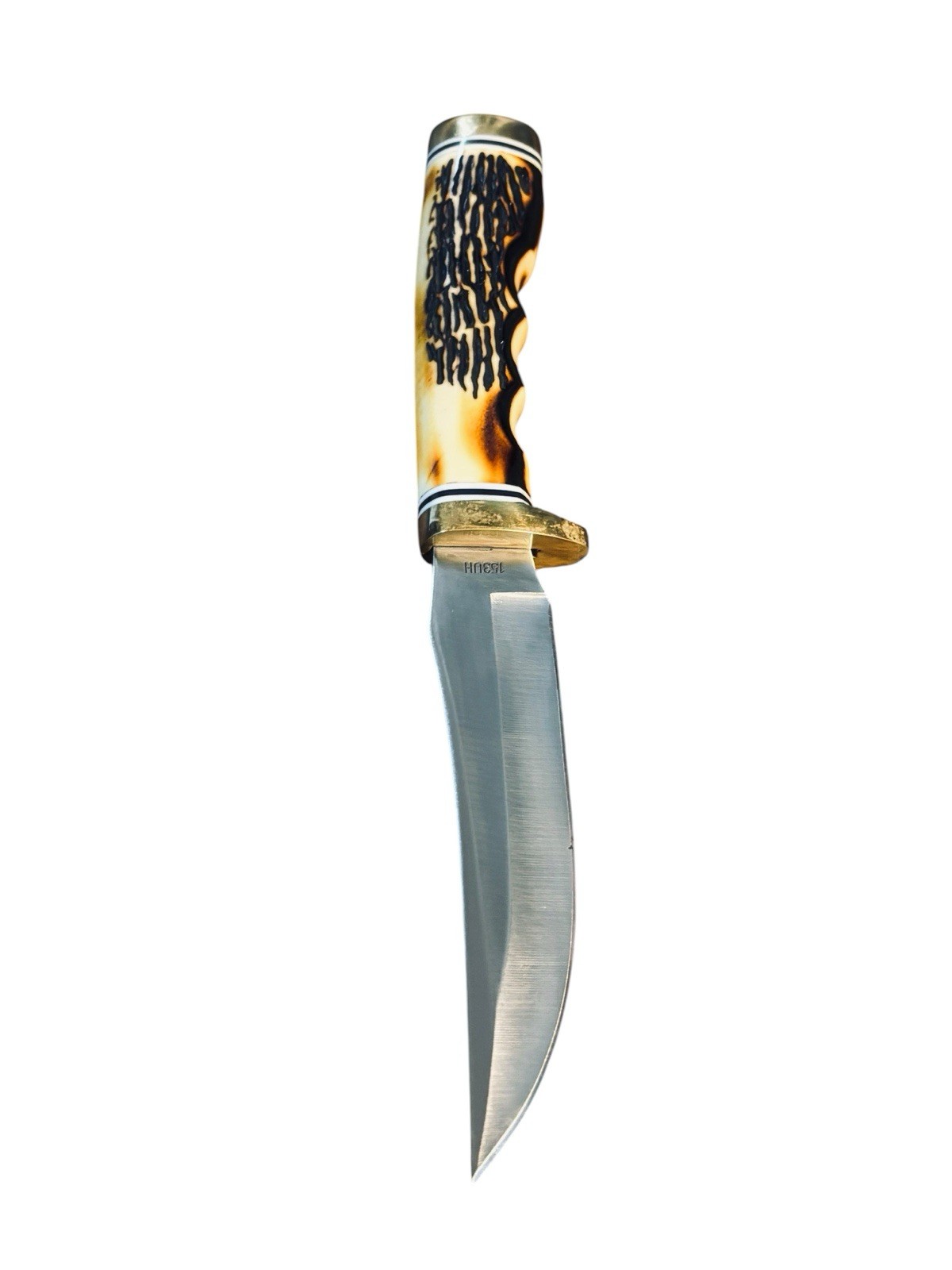 Schrade Uncle Henry 153UH Golden Spike Rat Tail Tang Fixed Blade Knife