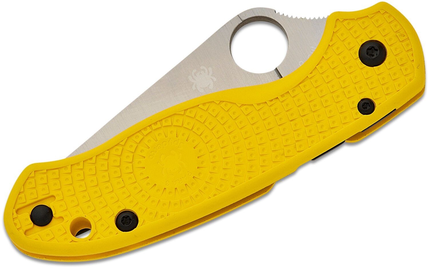 Spyderco Para 3 Salt CPM MagnaCut Blade Lightweight Yellow FRN Handles C223PYL