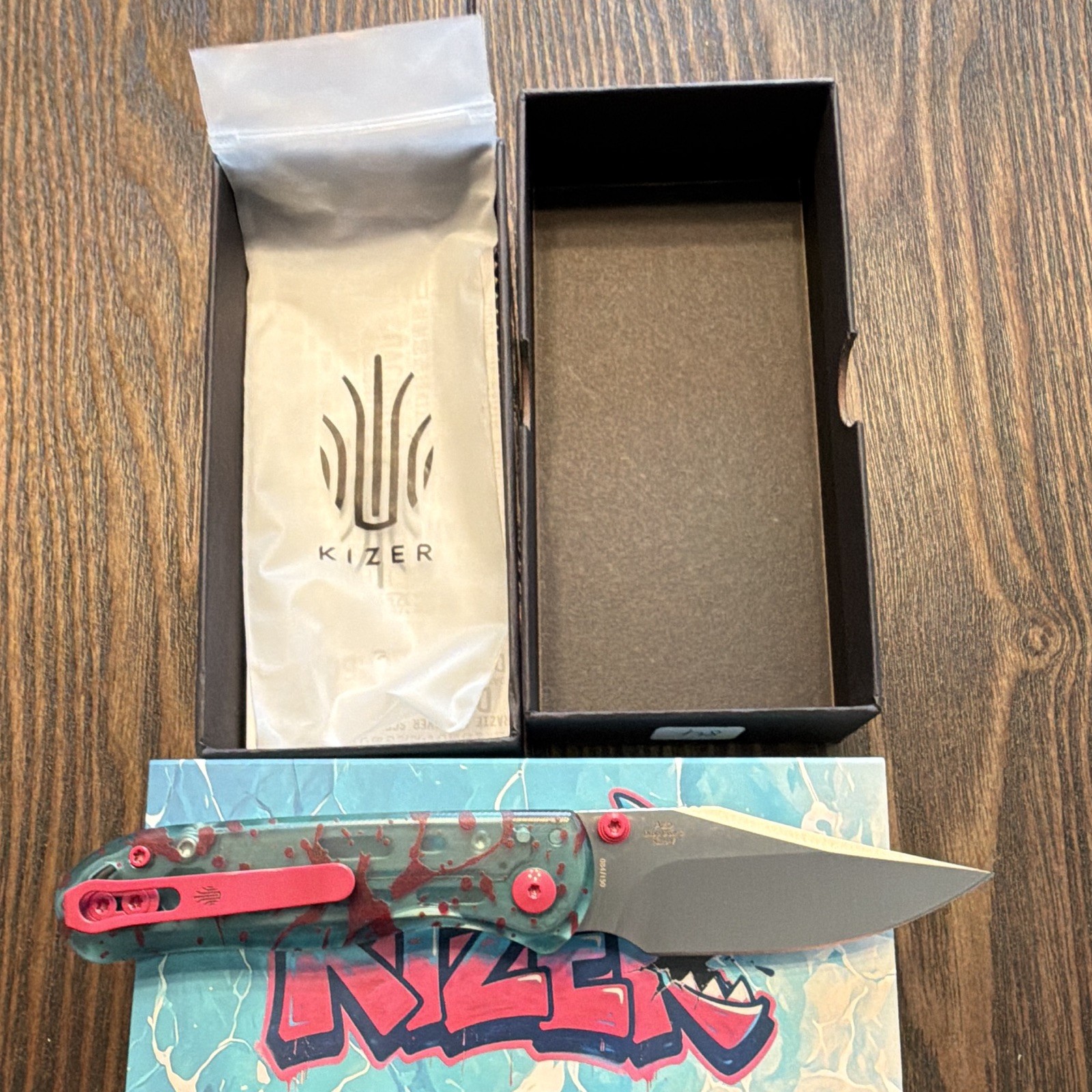 Kizer Drop Bear 2 Zombie Shark 84/150 Dirtbag/Dbest Exclusive