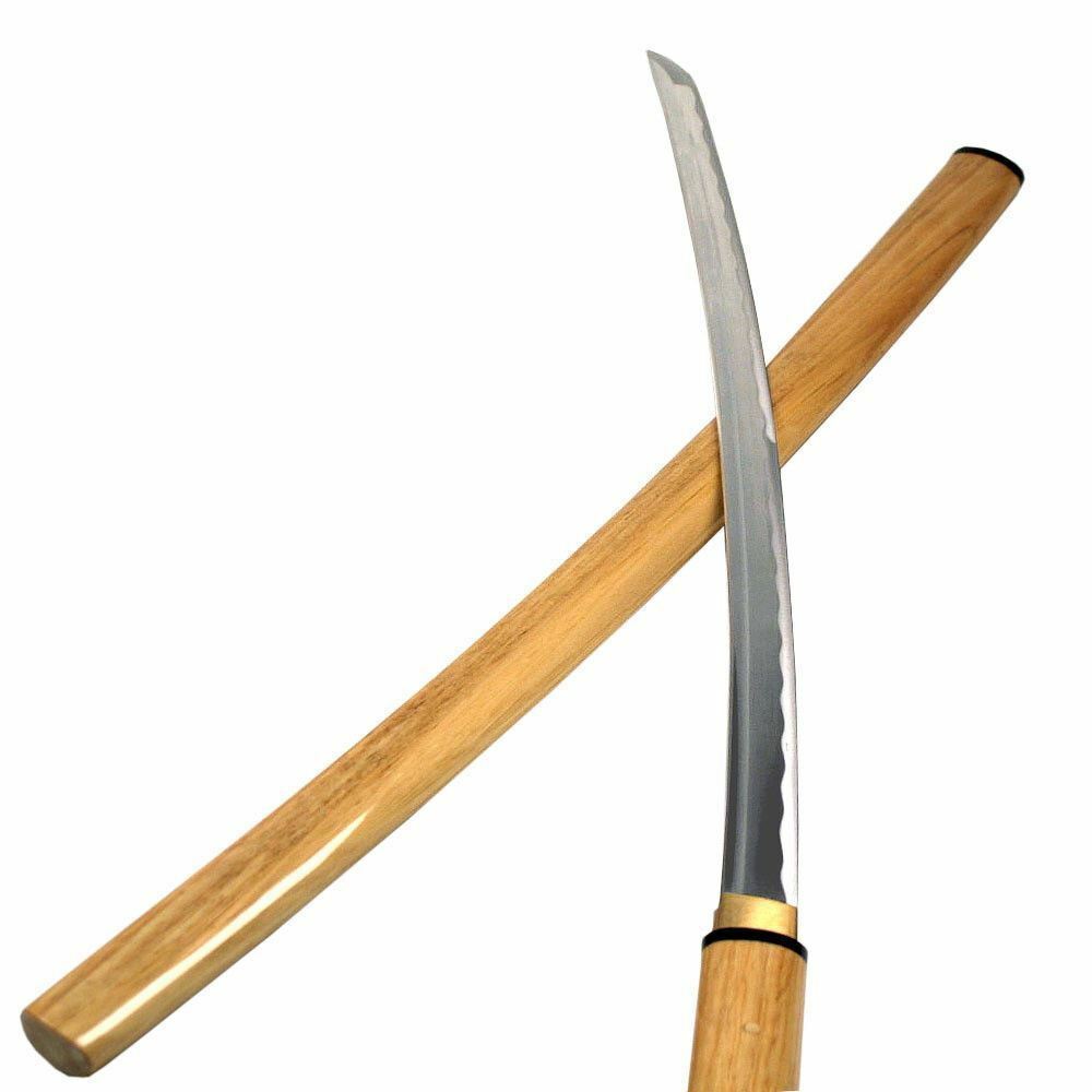 USA STOCK 40″ Handmade Razor Sharp Shirasaya Samurai Katana Sword Full Tang