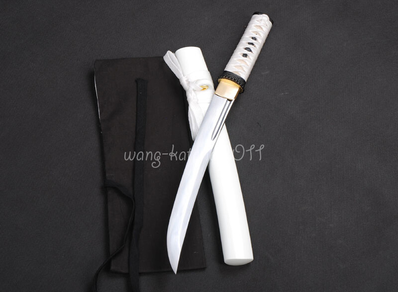 20» Unokubitsukuri Tanto Self-defense Sharp Japanese Samurai Short Sword Knife