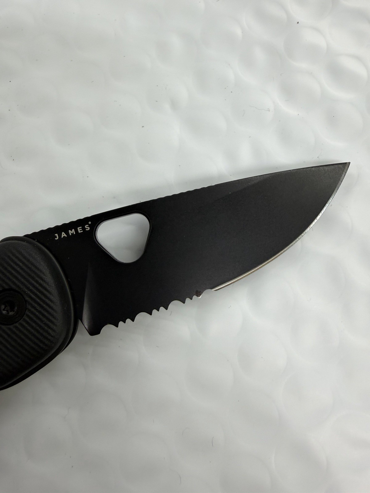 The James Brand Redstone Knife Black