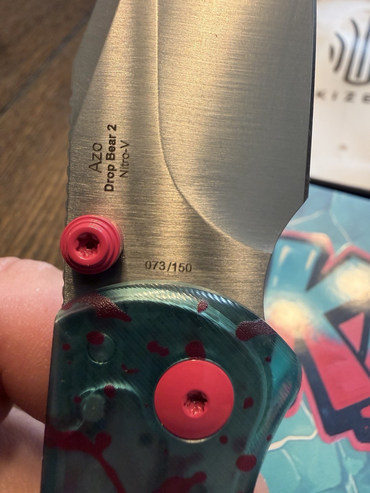 Kizer Drop Bear 2 Zombie Shark 73/150 Dirtbag/Dbest Exclusive
