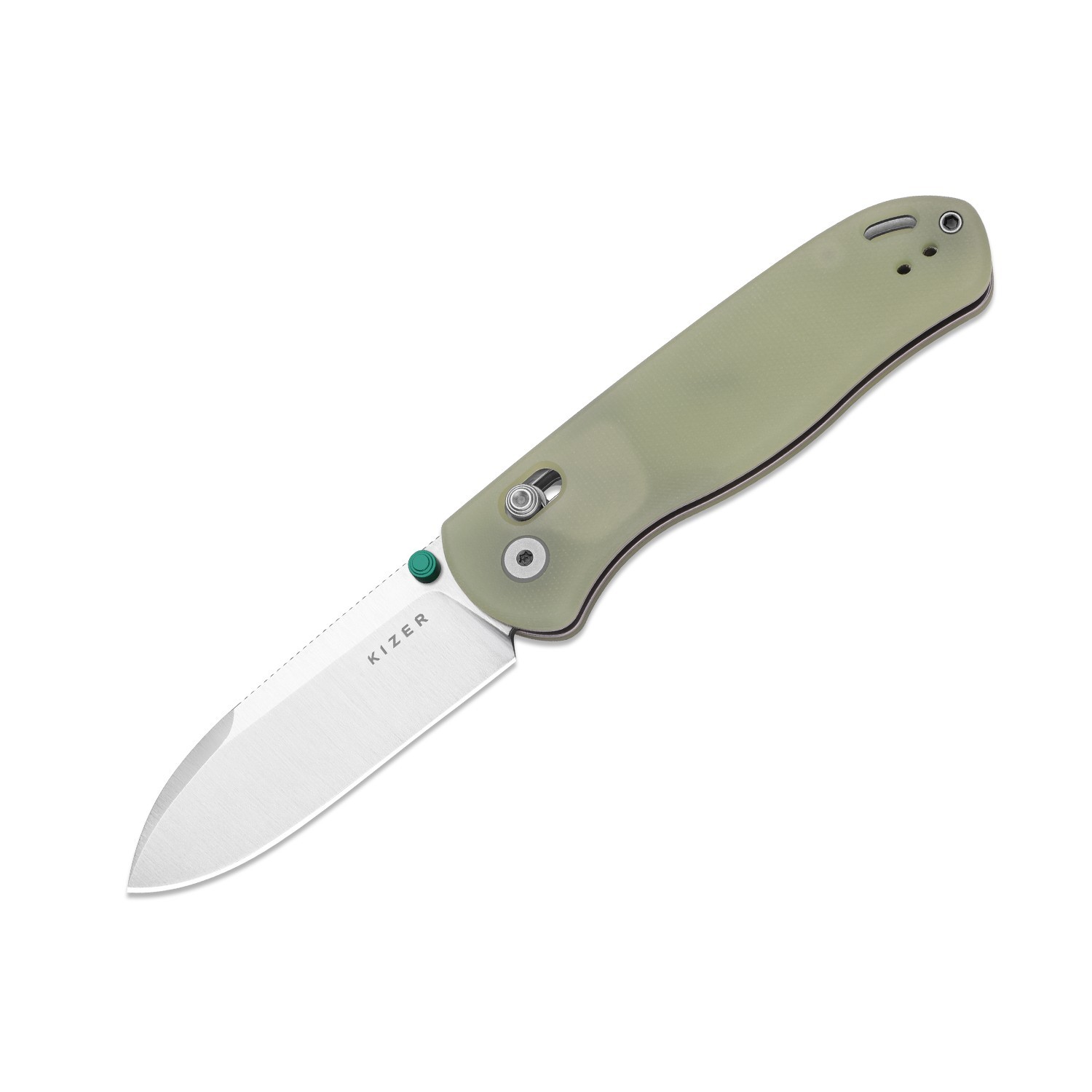 Kizer Drop Bear Folding Pocket Knife Nitro-V Blade GID G10 Handle V3619A20