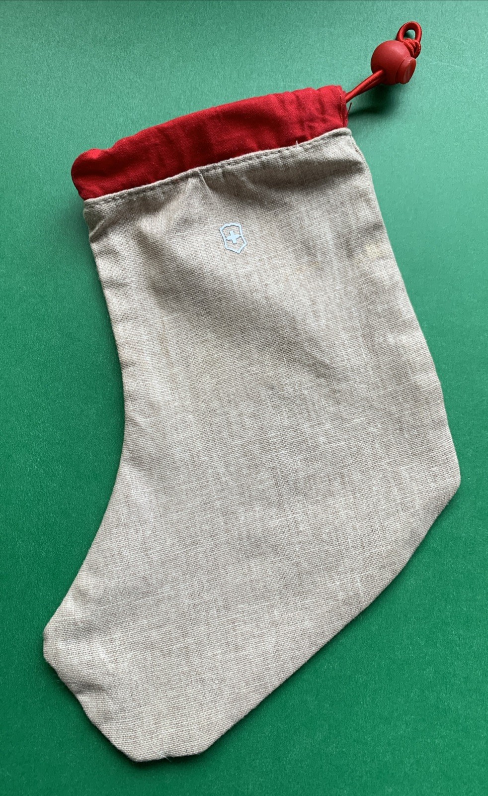 Victorinox Branded Swiss Knife Christmas Stocking Gift Bag