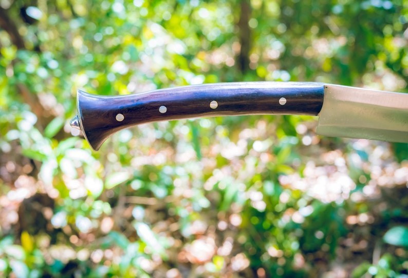 18 Inch Fixed Blade Tactical Machete Knife Handmade Carbon Steel Blade | Hunting