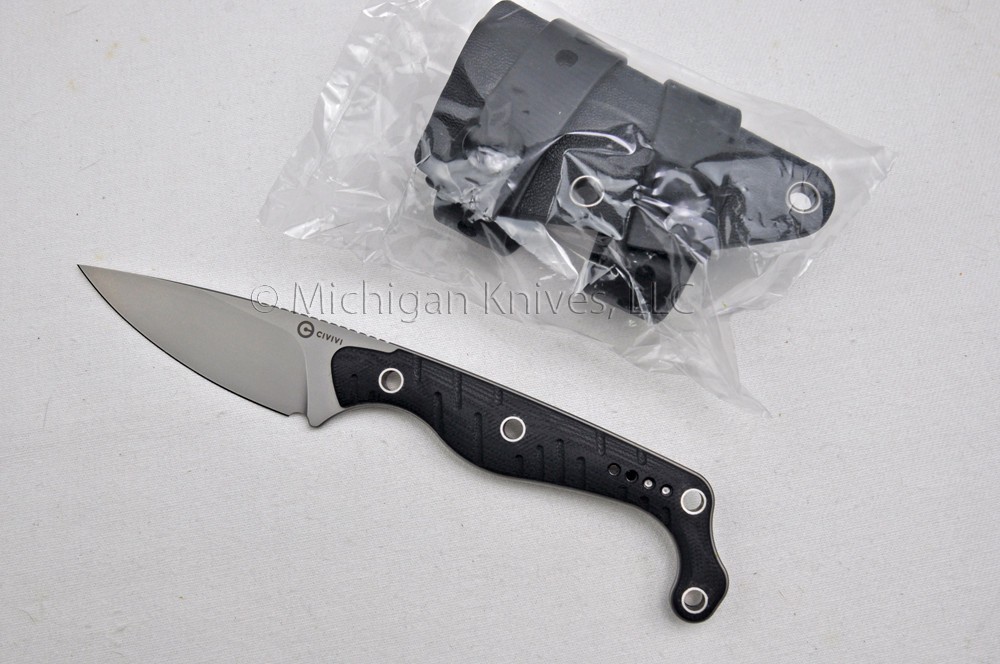 CIVIVI Knives / Knife – SOKN FIXED BLACK G10