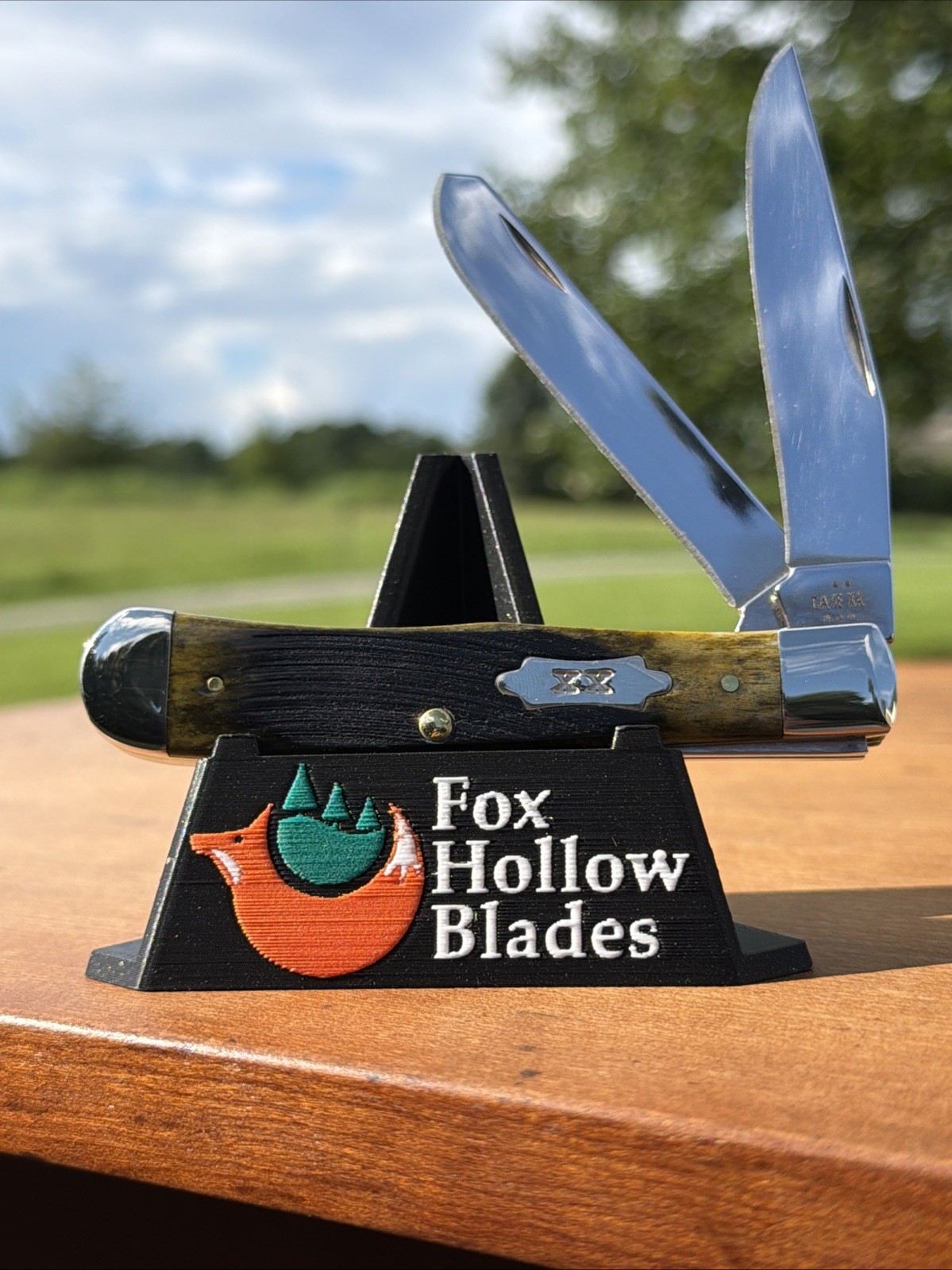 Case XX 2025 Olive Green Sawcut Bone 6254 SS Trapper Knife