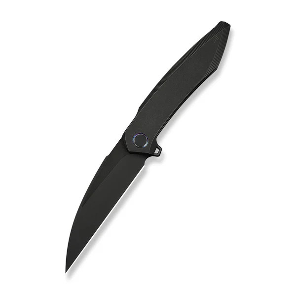 WE Knife Fluxor Liner Lock 23071-1 Black Titanium M390 Stainless Steel Knives