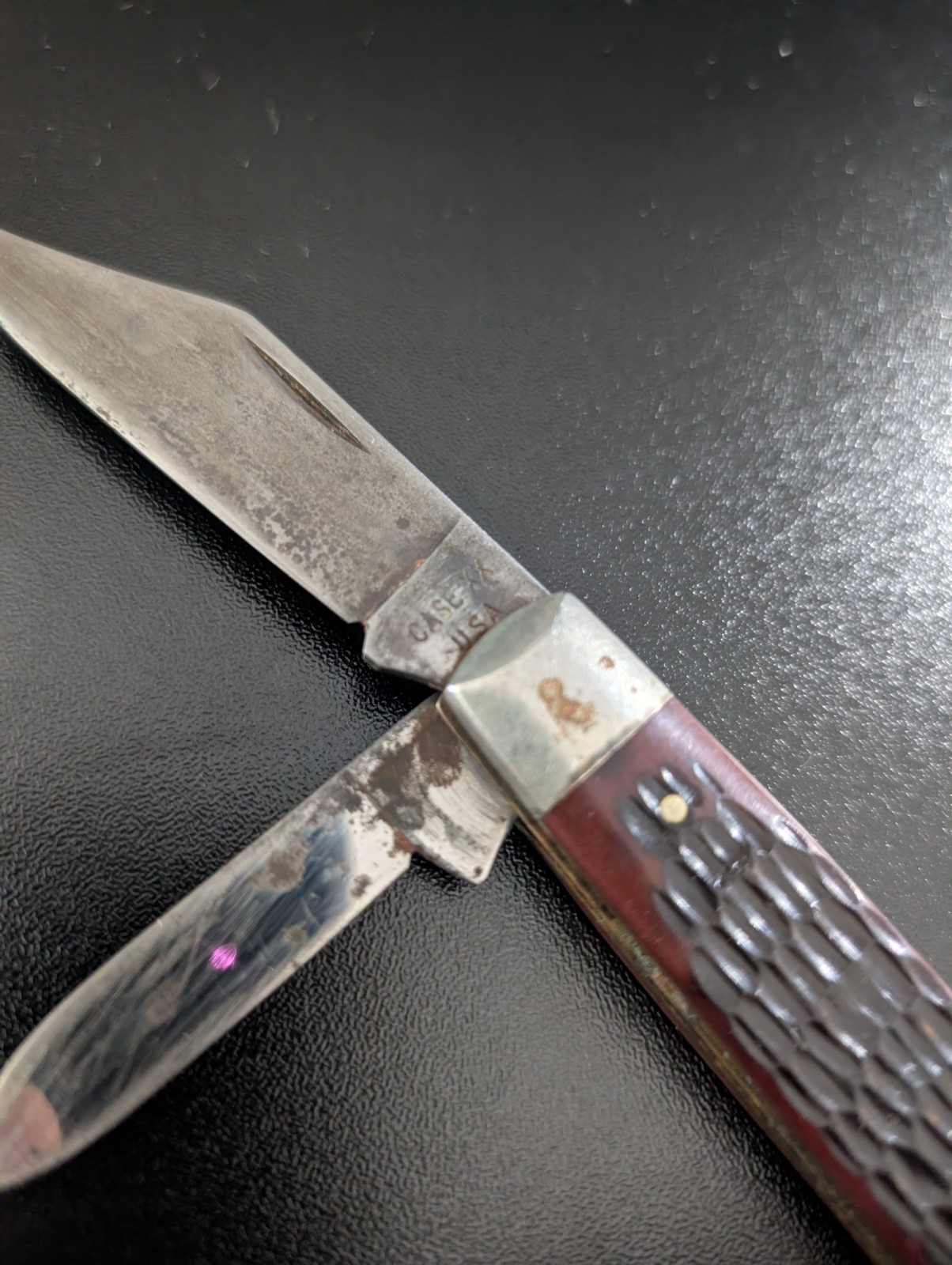 Case XX 6235 1/2 Swell End «slick» bone handle Jack Knife manufactured 1965-1969
