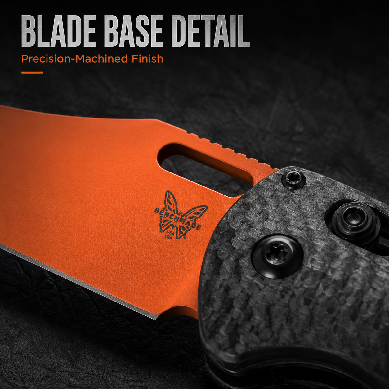 NEW 15535OR-1 Taggedout CPM Magnacut Carbon Fiber Hunting EDC Knife Free shippin