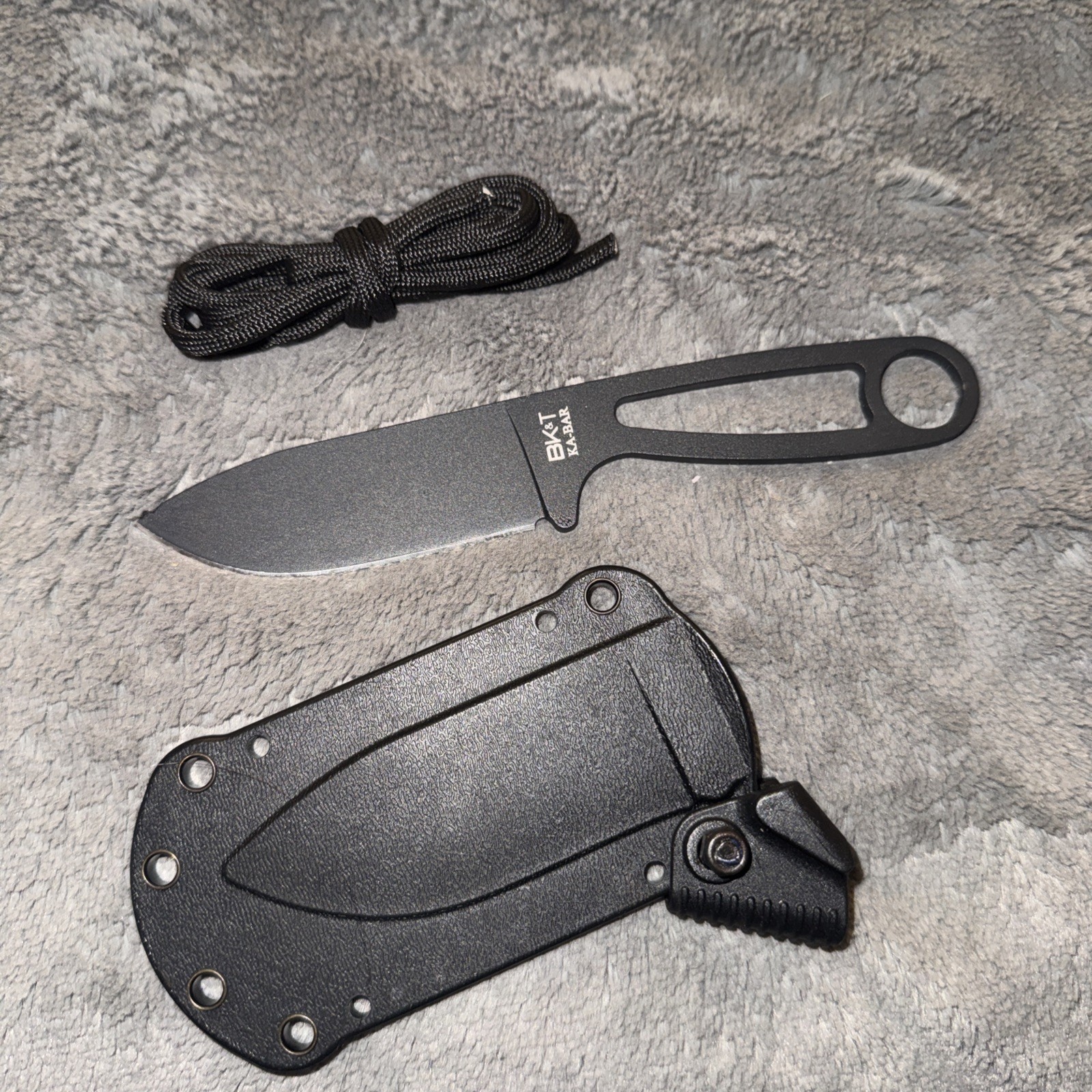 NEW KABAR BECKER BK14 ESKABAR NECK USA MADE FIXED KNIFE & SHEATH