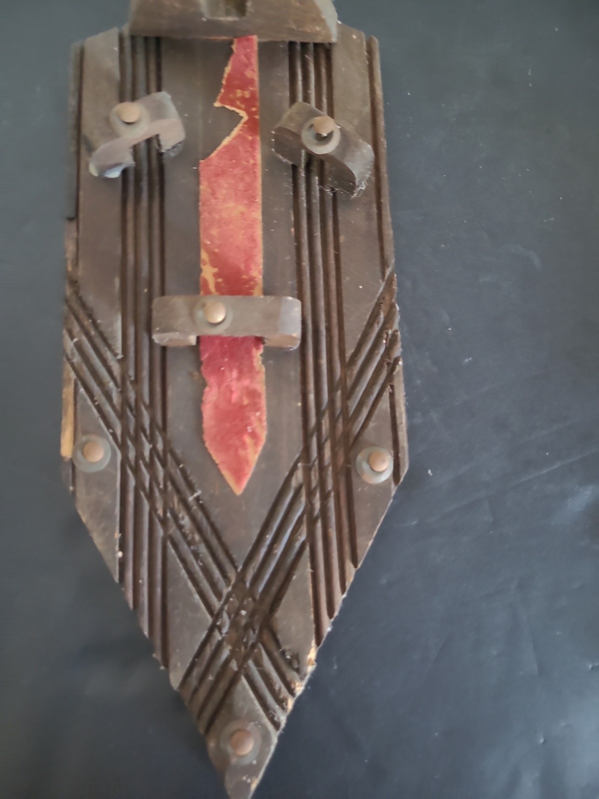 Vintage Midieval Sword & Mace Display Wall Decor 18 inch