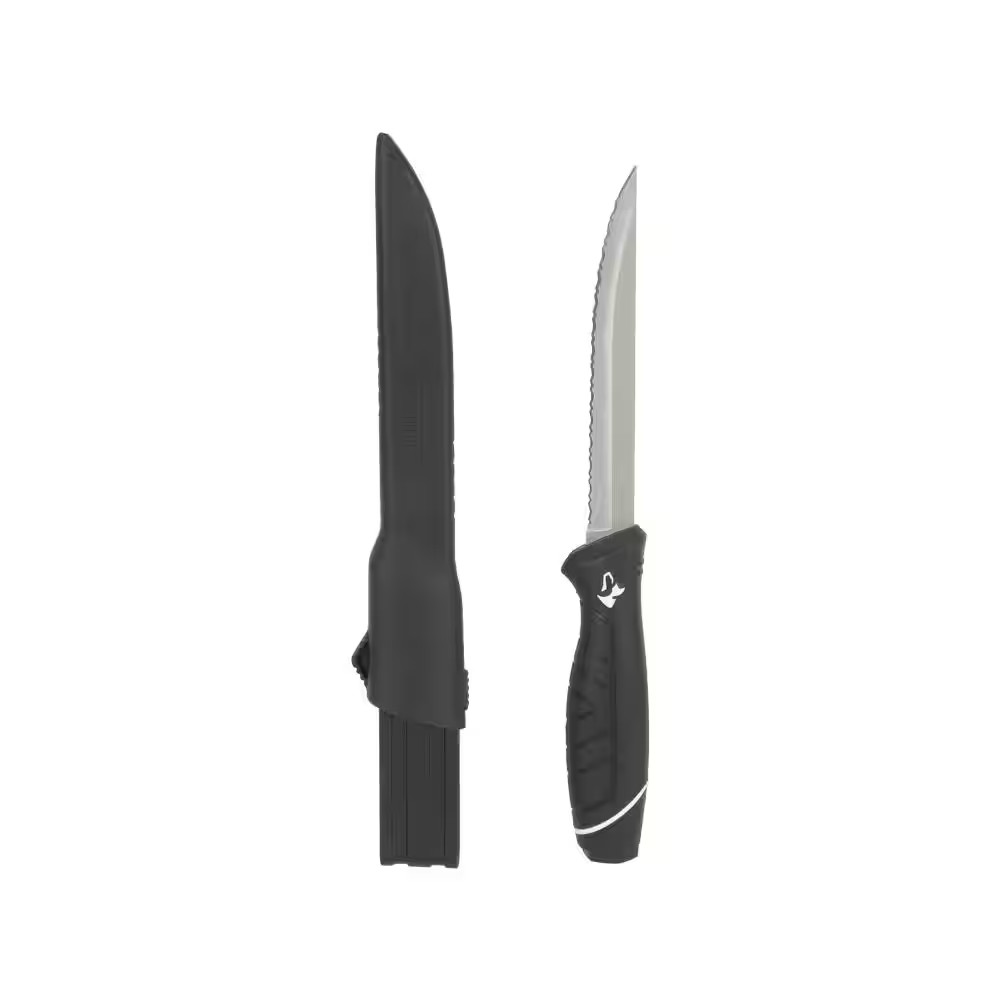 6 In. Insulation Knife with Plastic Plug and Sheath
