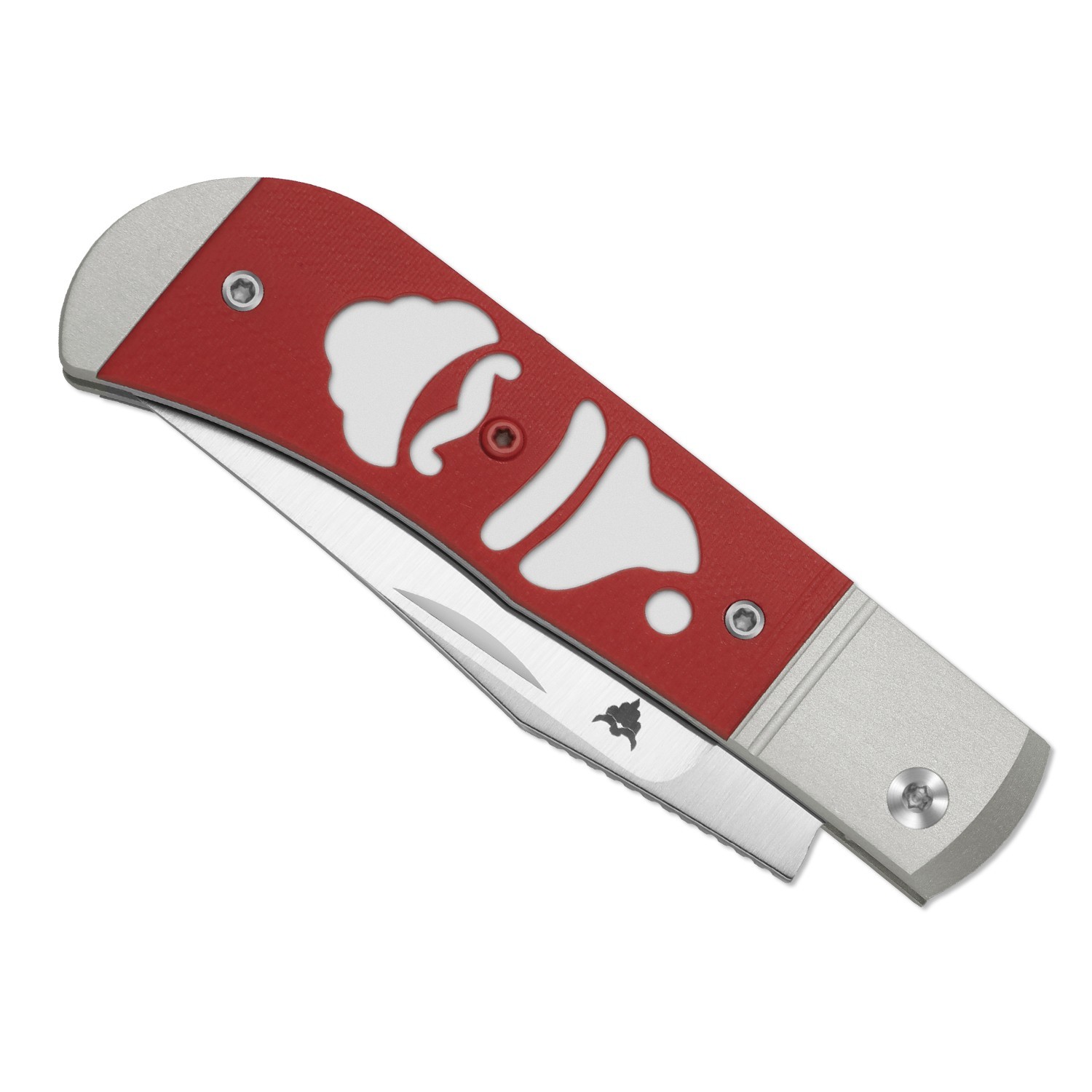 Kizer Trestle Christmas Folding Pocket Knife 14C28N Blade Aluminum & G10 Handle