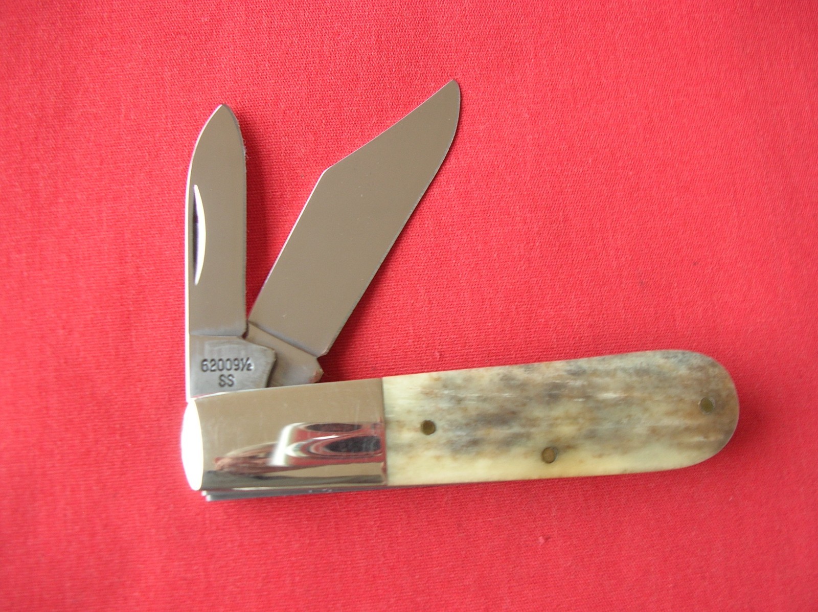 CASE XX 62009 1/2 BARLOW SMOOTH APPALOOSA GREY BONE HANDLES 1997 KNIFE J