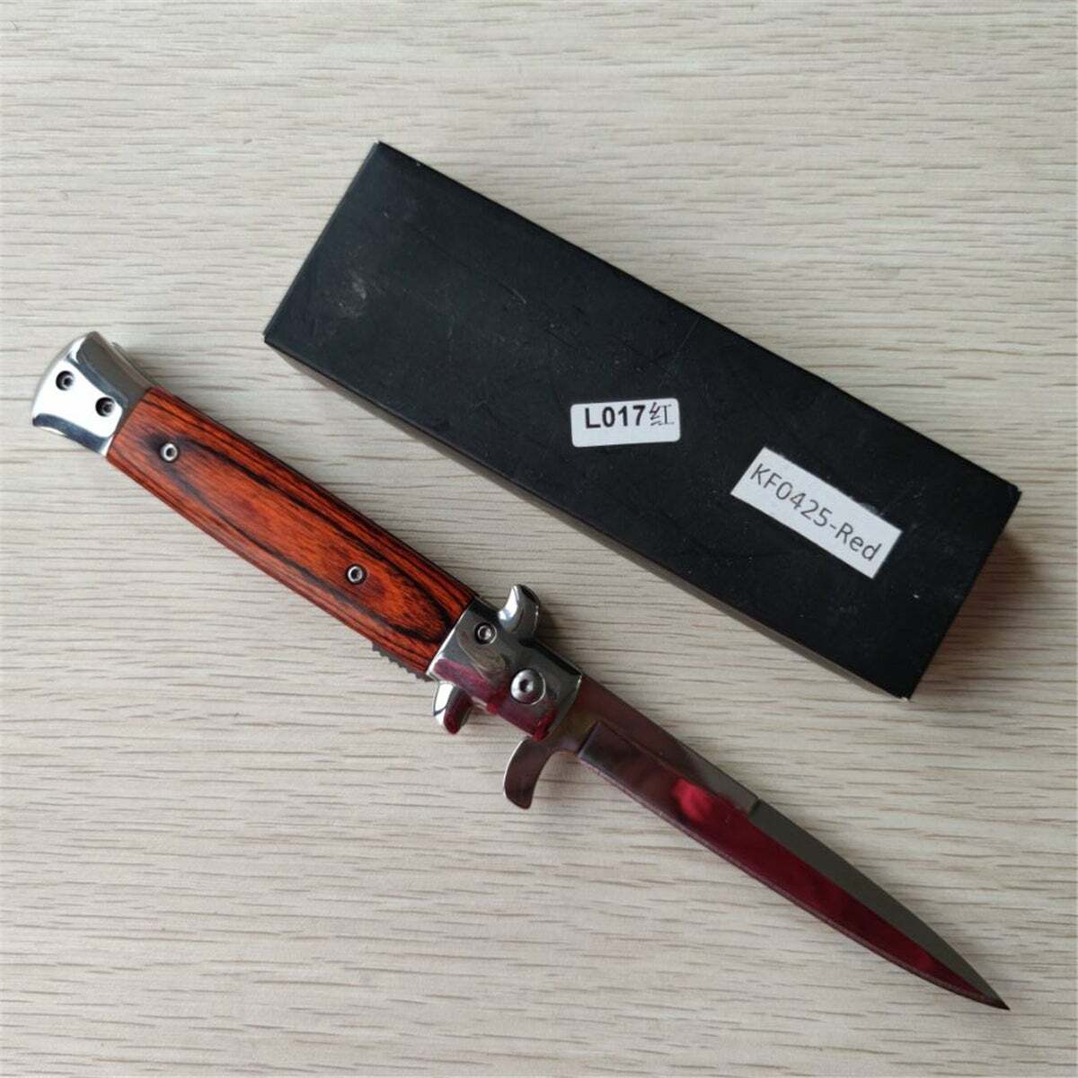 9.06 Inch Hand Forged 8CR18mov Stainless Steel Hunting Self Defense Essentials