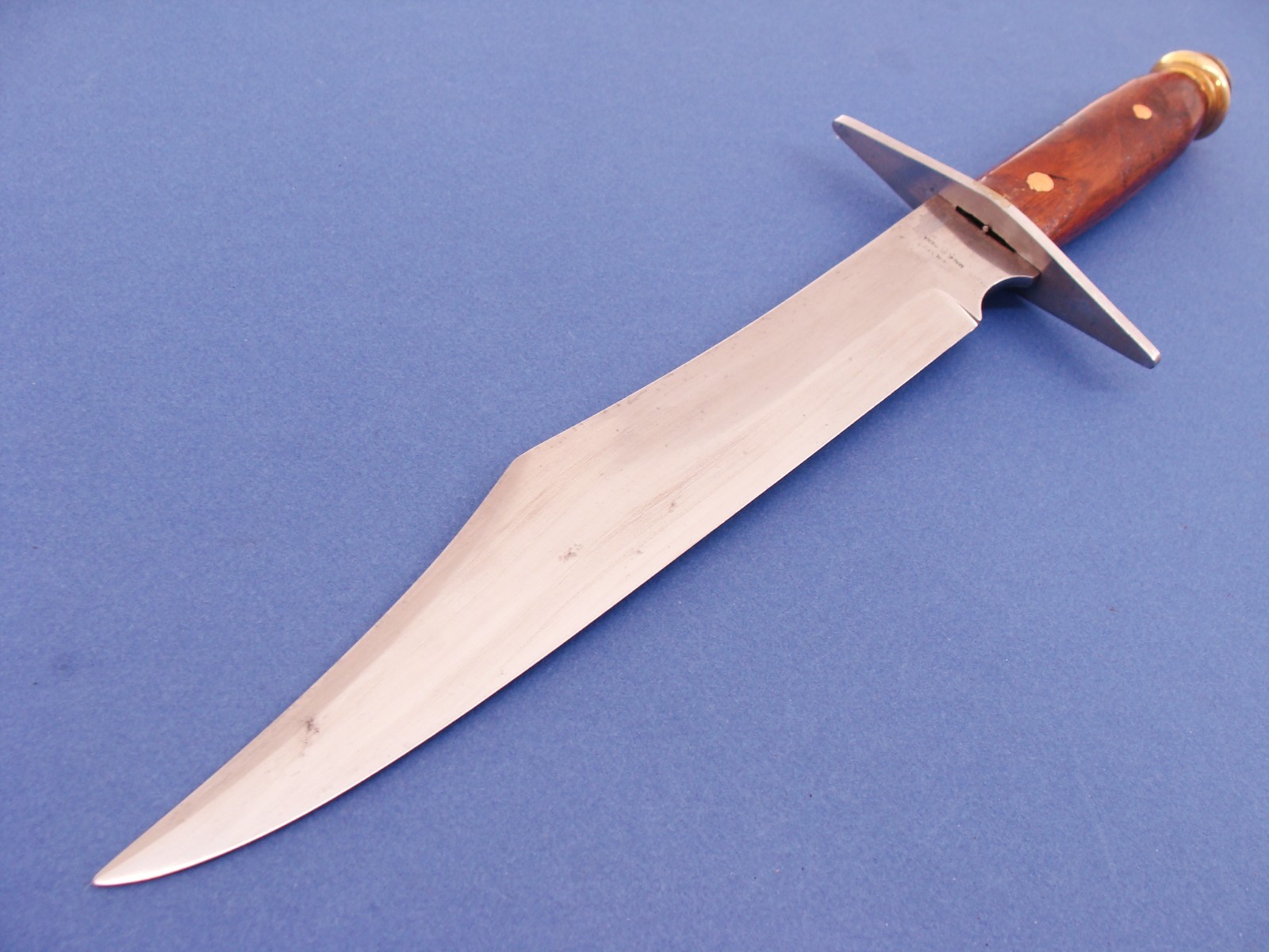 BIG VINTAGE WINDLASS INDIA ARKANSAS TOOTHPICK CLIP POINT BOWIE KNIFE KNIVES TOOL