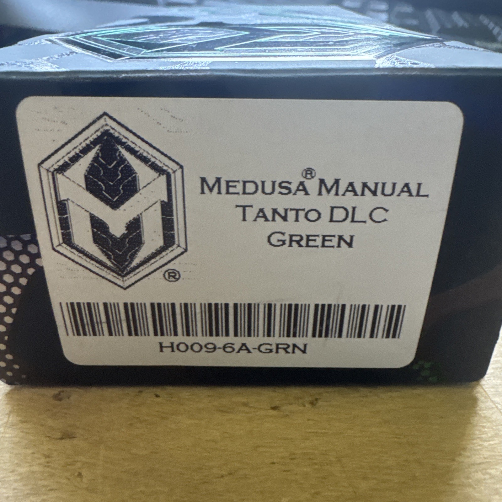 Heretic Knives Medusa Tanto DLC Magnacut Steel OD Green Framelock Made in USA
