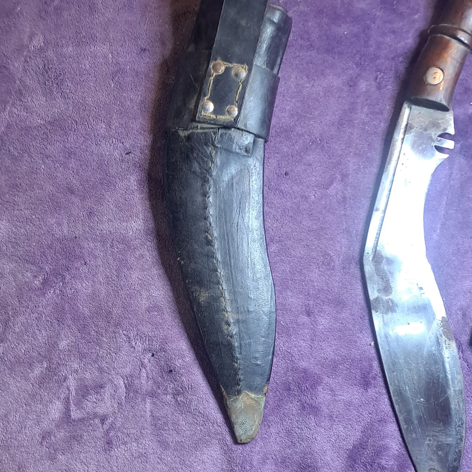 British/India Military Issued Kukri Aged For Sure But Solid WW2 I Believe