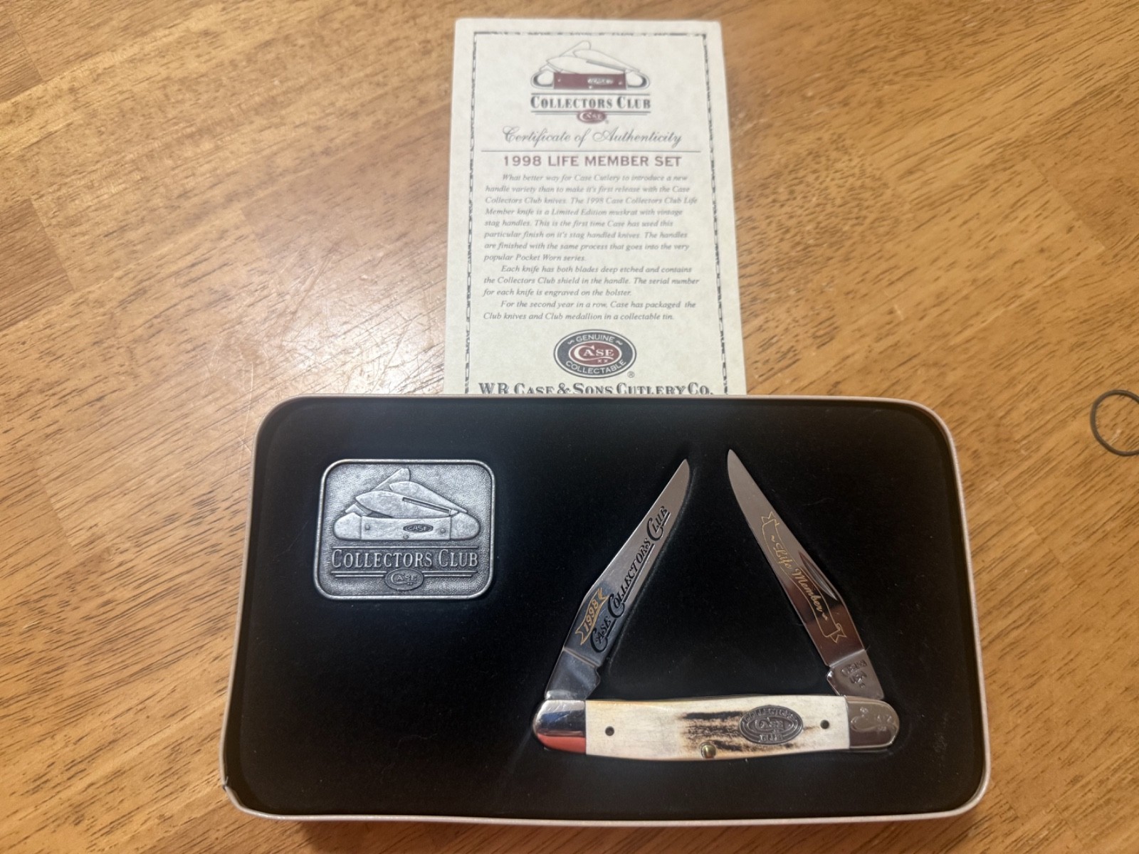 1998 Case Collectors Club Muskrat