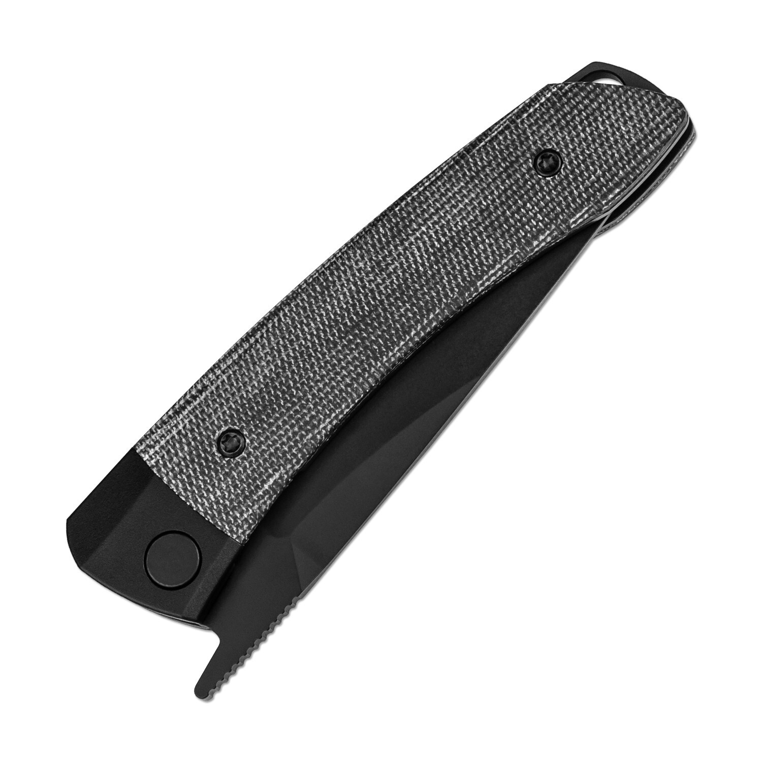 Kizer Mini Momo Drop Point Folding Knife 154CM Blade Aluminum+Micarta Handle