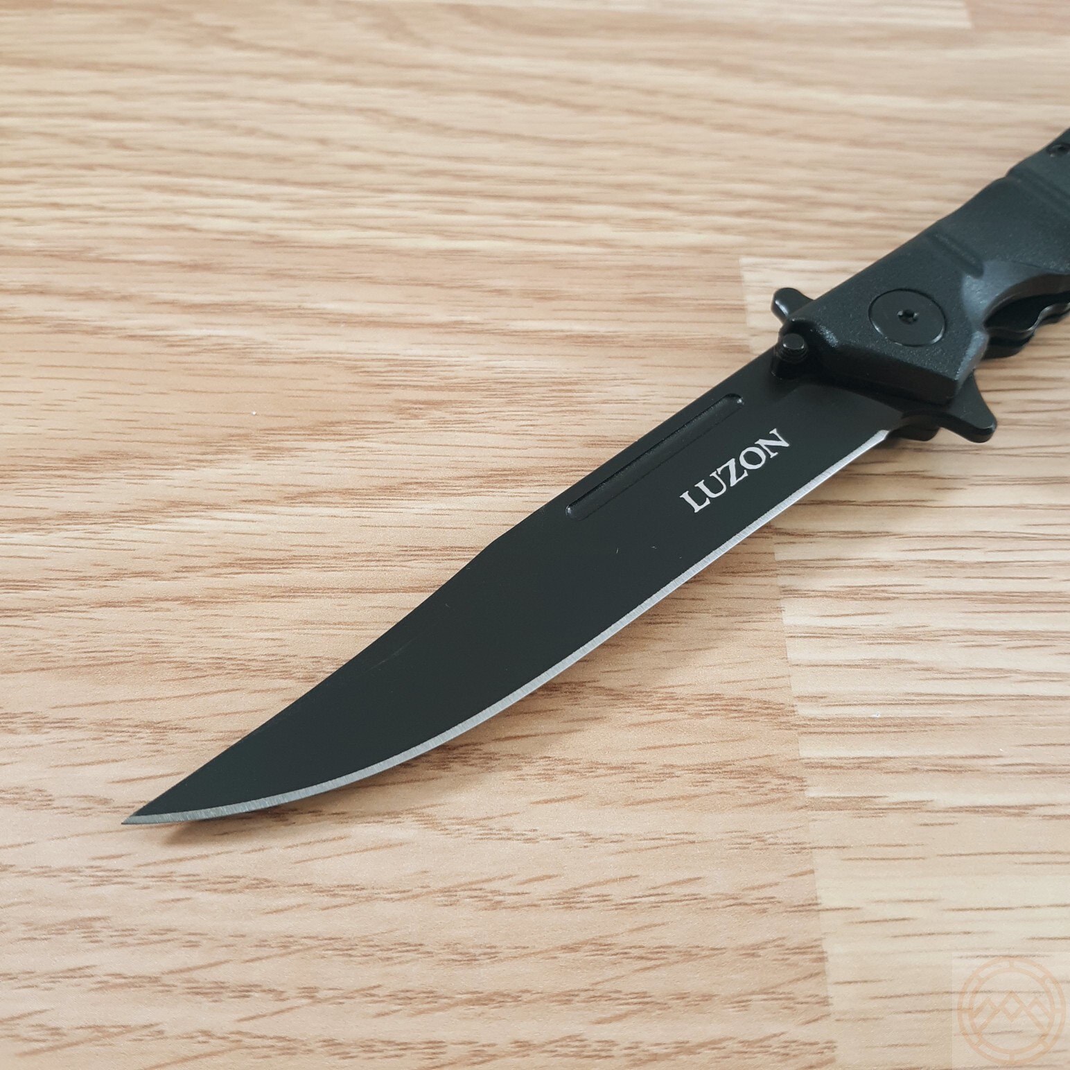 Cold Steel Medium Luzon Folding Knife 4″ 8Cr13MoV Steel Blade Black GFN Handle