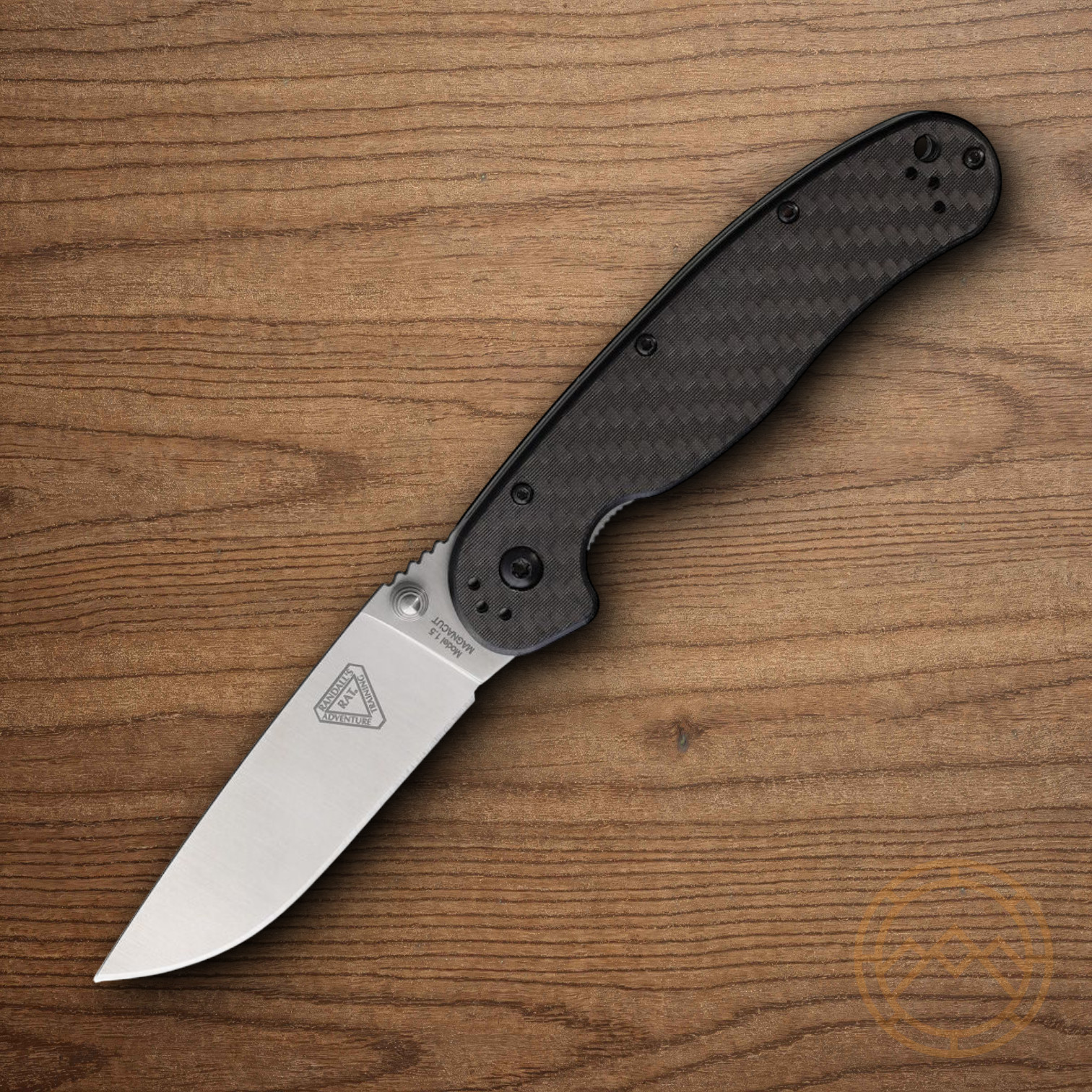 Ontario RAT 1.5 Folding Knife 3.25″ MagnaCut Steel Blade G10/Carbon Fiber Handle