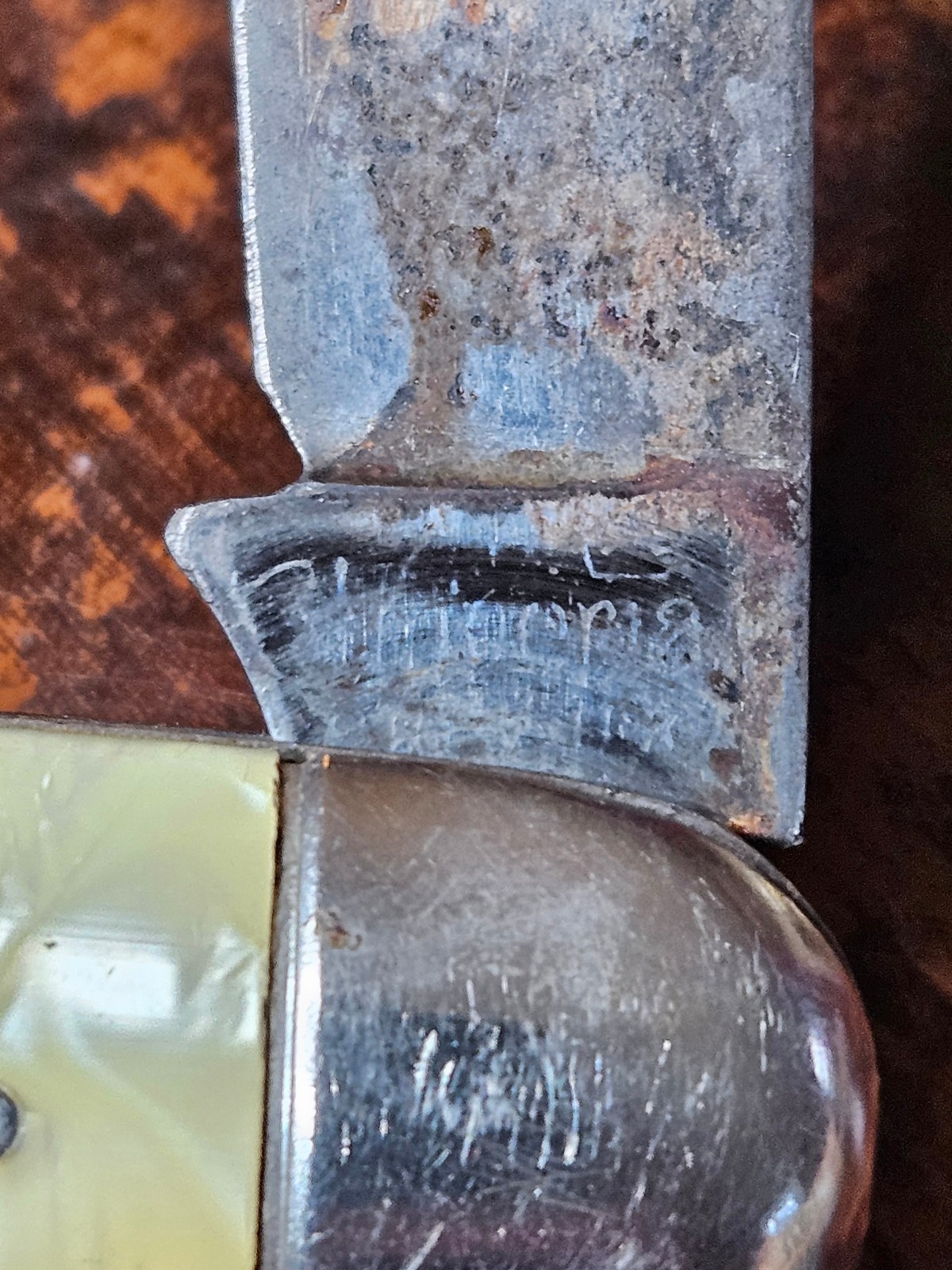 Imperial Celluloid Pearl Single Blade Knife