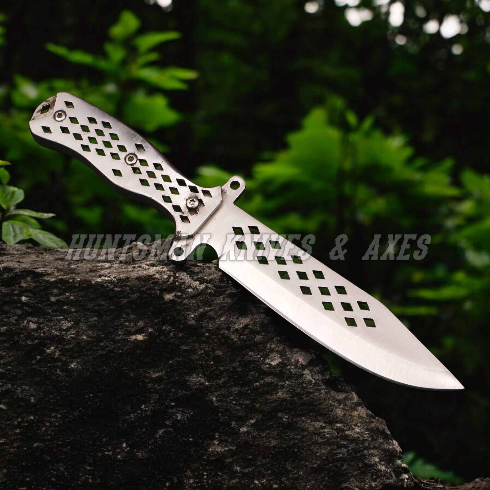 Custom Forged Spring Steel Daryl Dixon Diamond cuts Walking Dead knife REPLICA