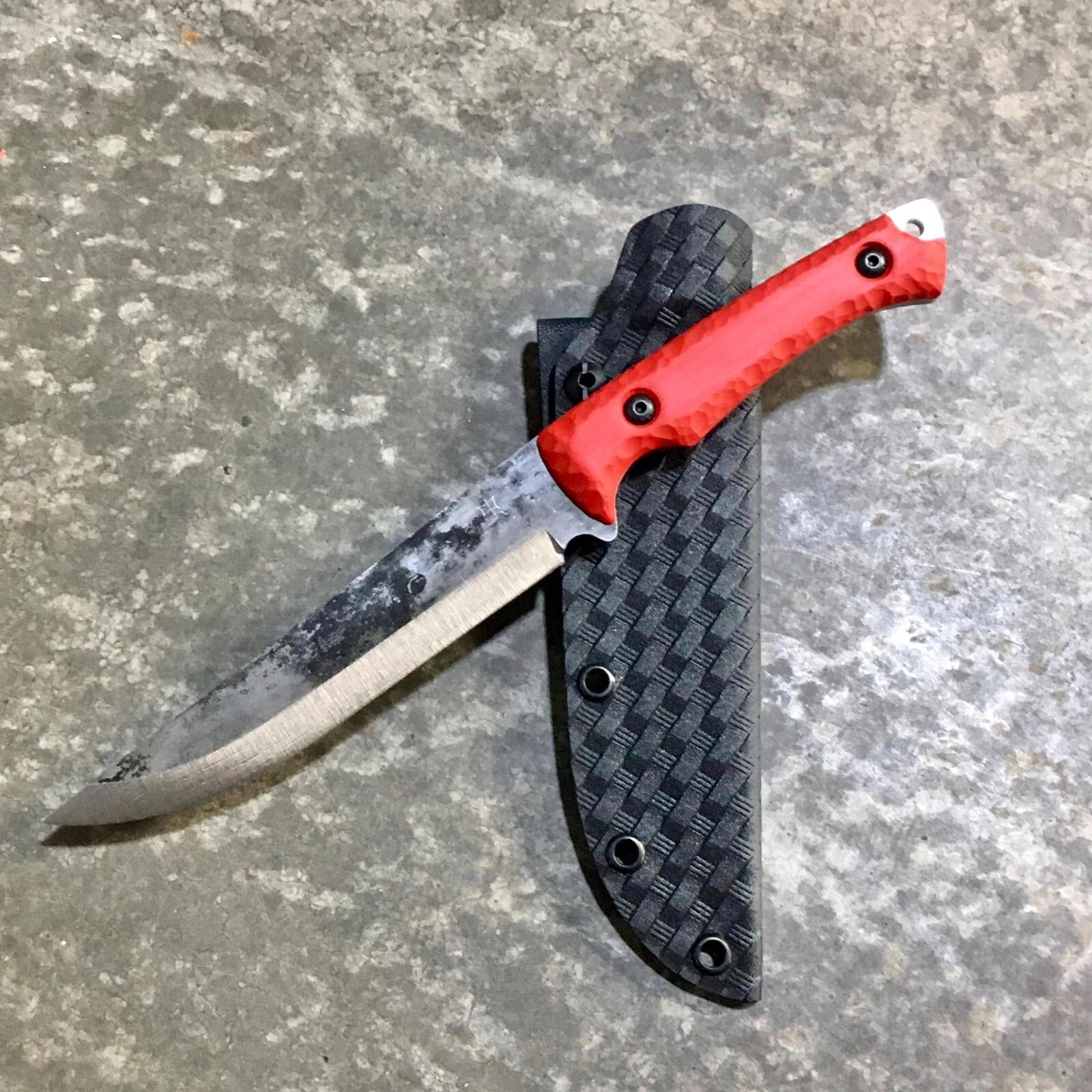 Super SALE! Blue Wasp knives USA custom handmade outdoors hunting knife, EDC