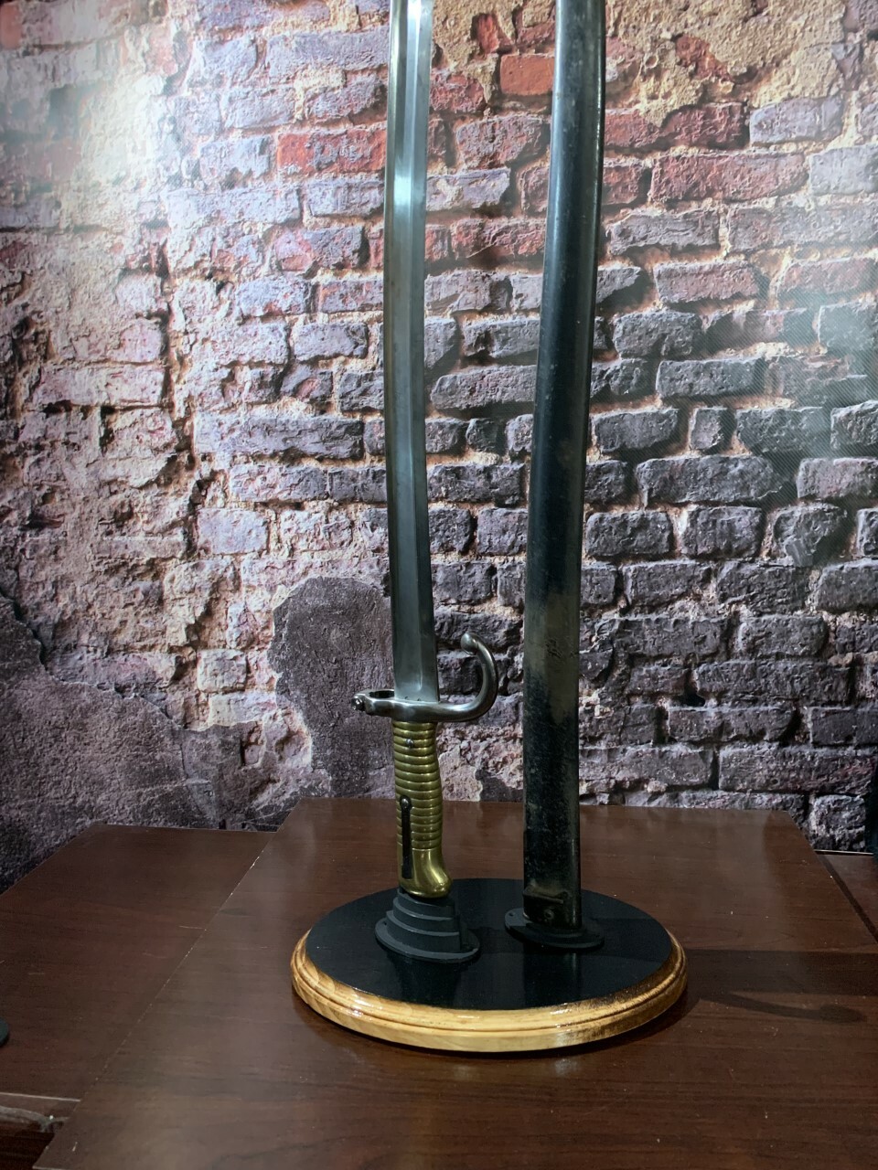 Bayonet Stands for the French Chassepot 1866 and 1874 Gras Bayonet/Scabbard