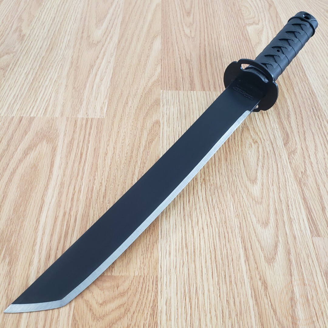 Cold Steel Tactical Machete 13″ 1055HC Steel Tanto Blade Polypropylene Handle