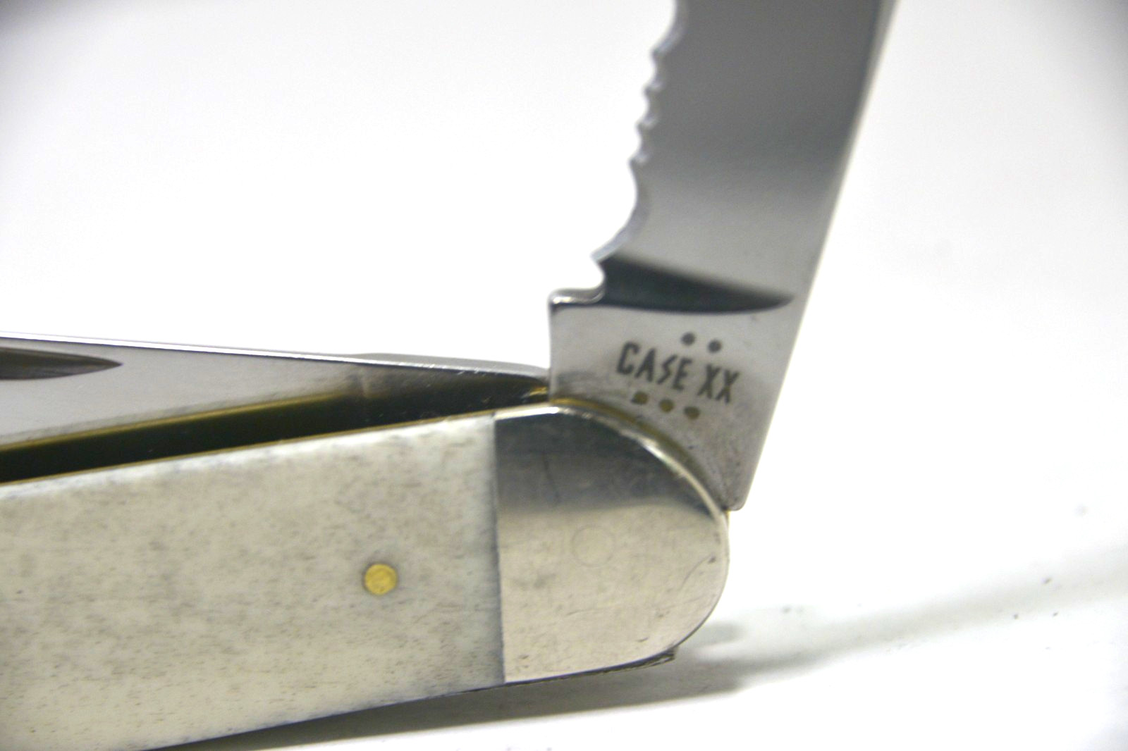 Case XX TB6339 Tony Bose Natural Smooth Bone Pocketknife 2025, serrated edge