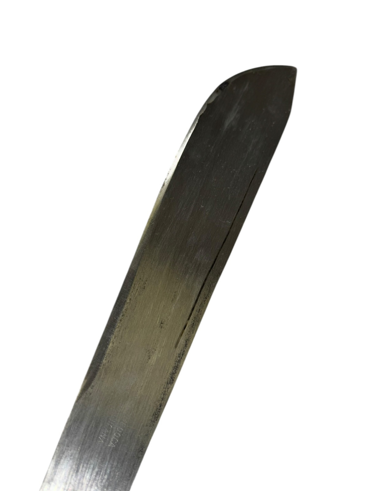 VTG La Marca Promedoca Machete 18 Inch With Ornate Tooled Leather Sheath