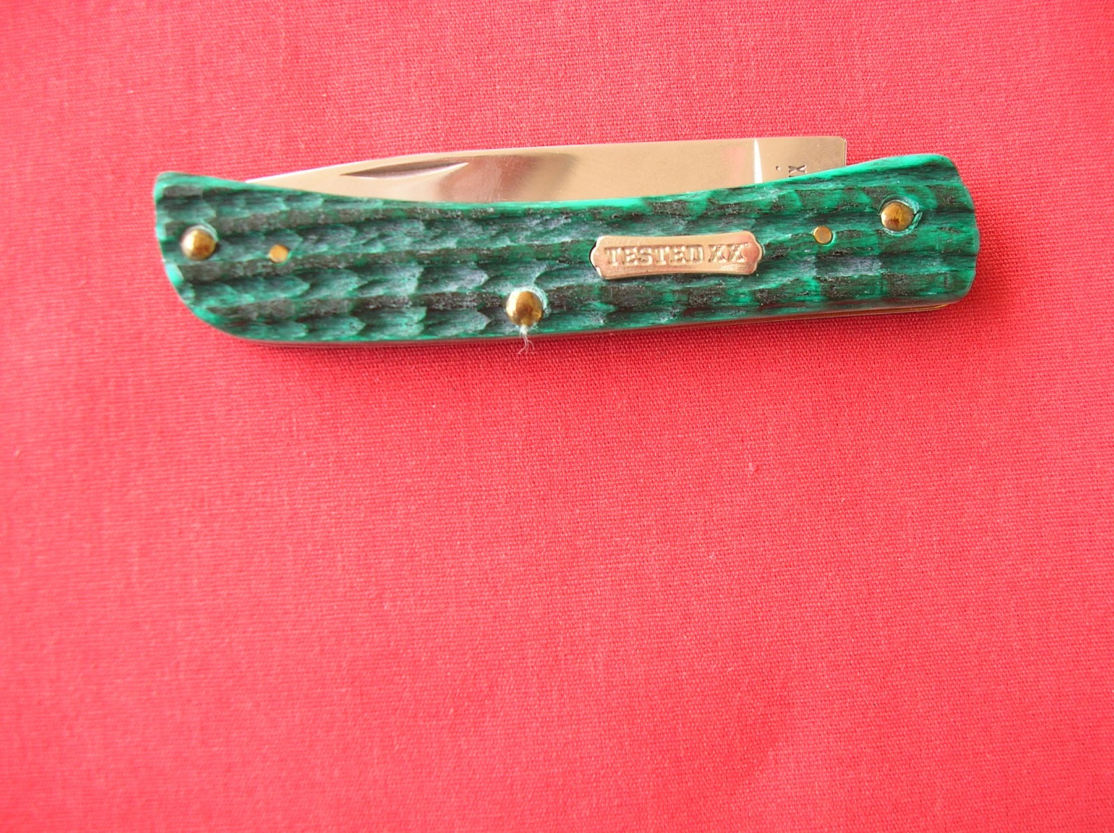 CASE XX SODBUSTER JR. JADE KINFOLK JIG BONE HANDLES 2022 KNIFE 1