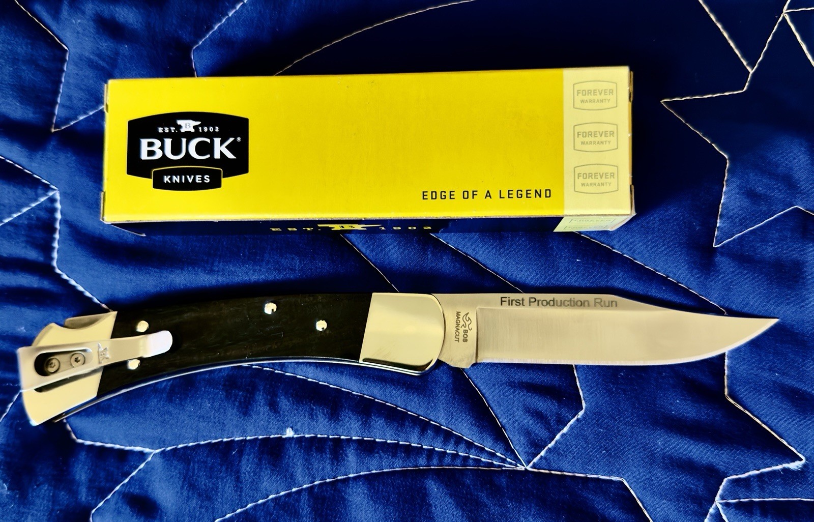 Buck 110 Magnacut Slim Heritage Elite First Production Run