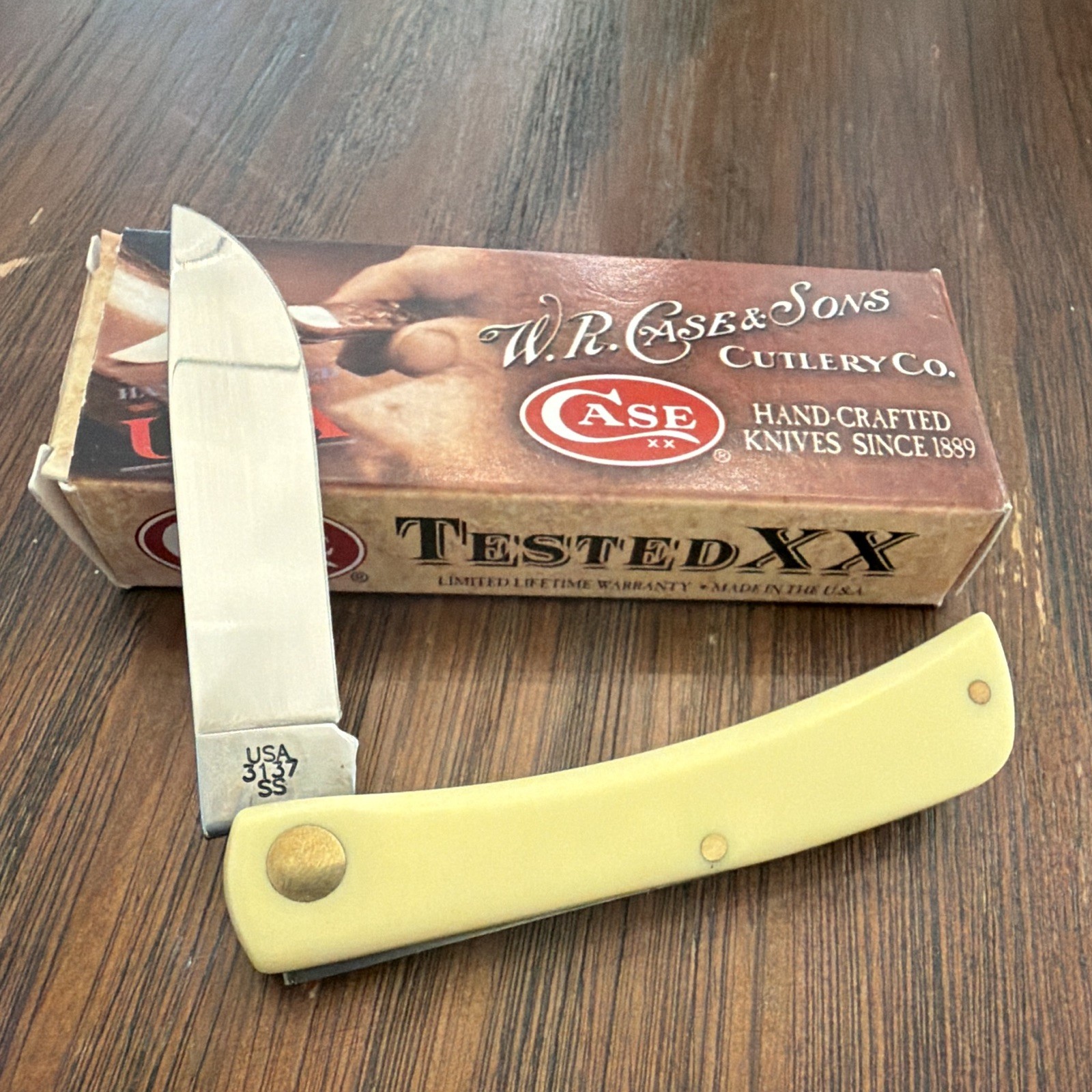 Case XX Sod Buster 80032 Yellow 1 Blade SS Slipjoint Under 2.75in