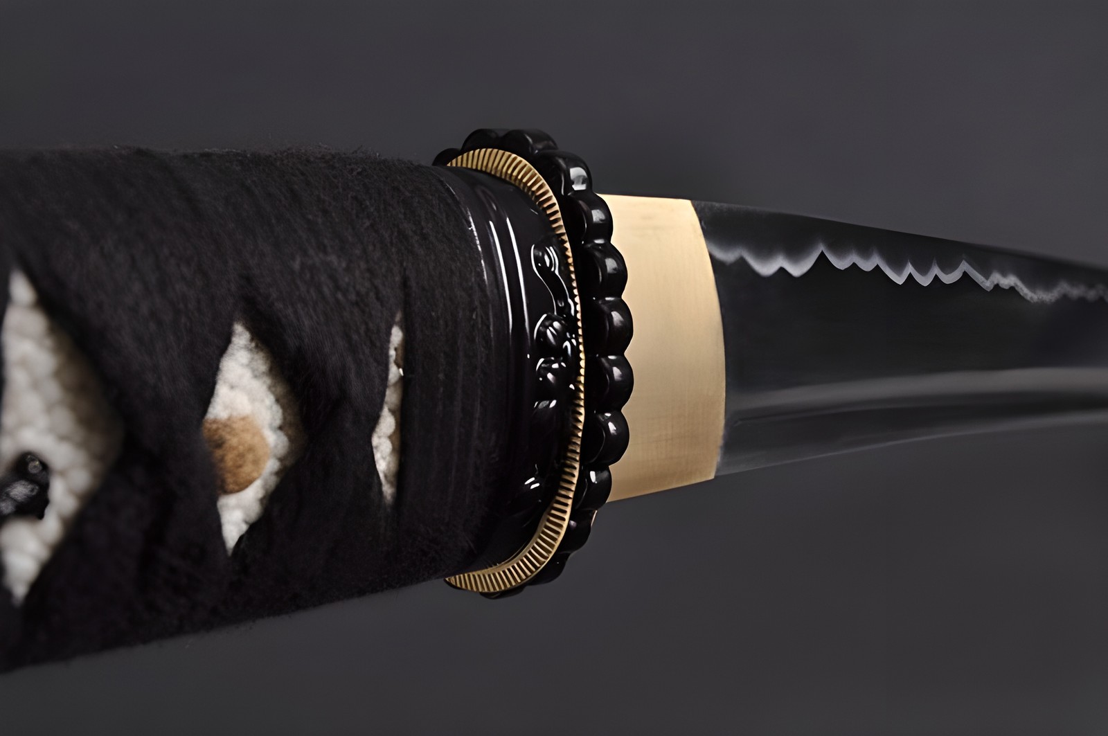 Black Tanto – 1045 Carbon Steel Hand Forged Full Tang Battle Ready Sharp