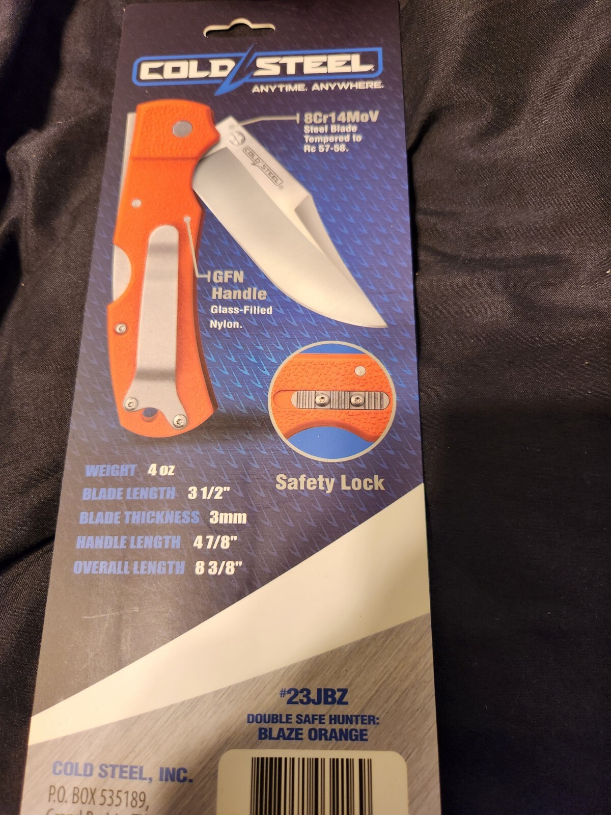 Cold Steel Double Safe Hunter (Orange)