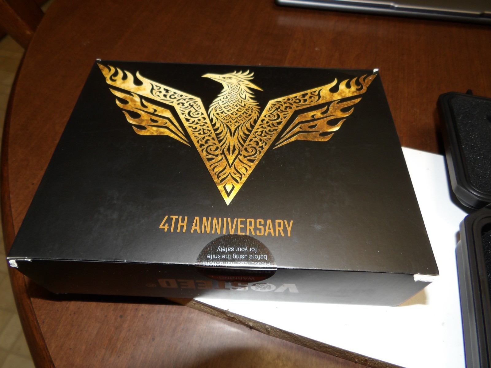 New Vosteed 4th Anniversary Thunderbird V vanchor lock Knife Ultimate warrior CF