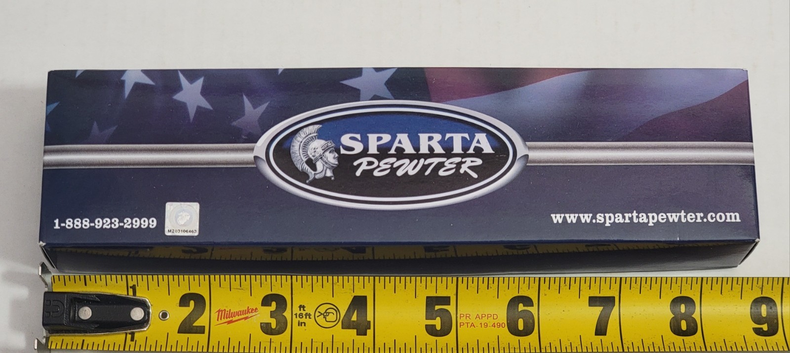 Sparta Pewter Knife, USMC 243rd United States Marine Corps Birthday 1775-2018